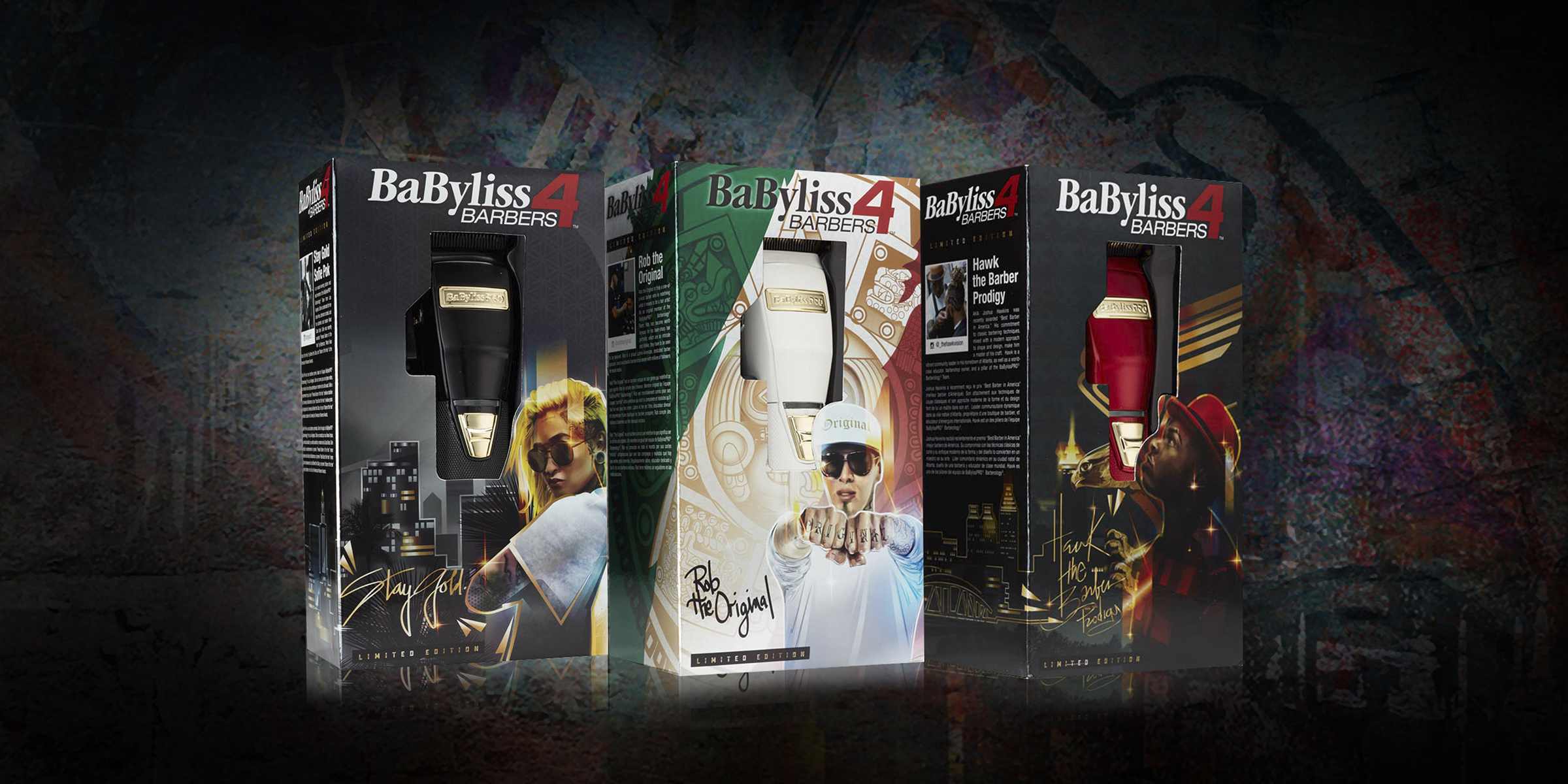 BaBylissPRO Influencer packaging